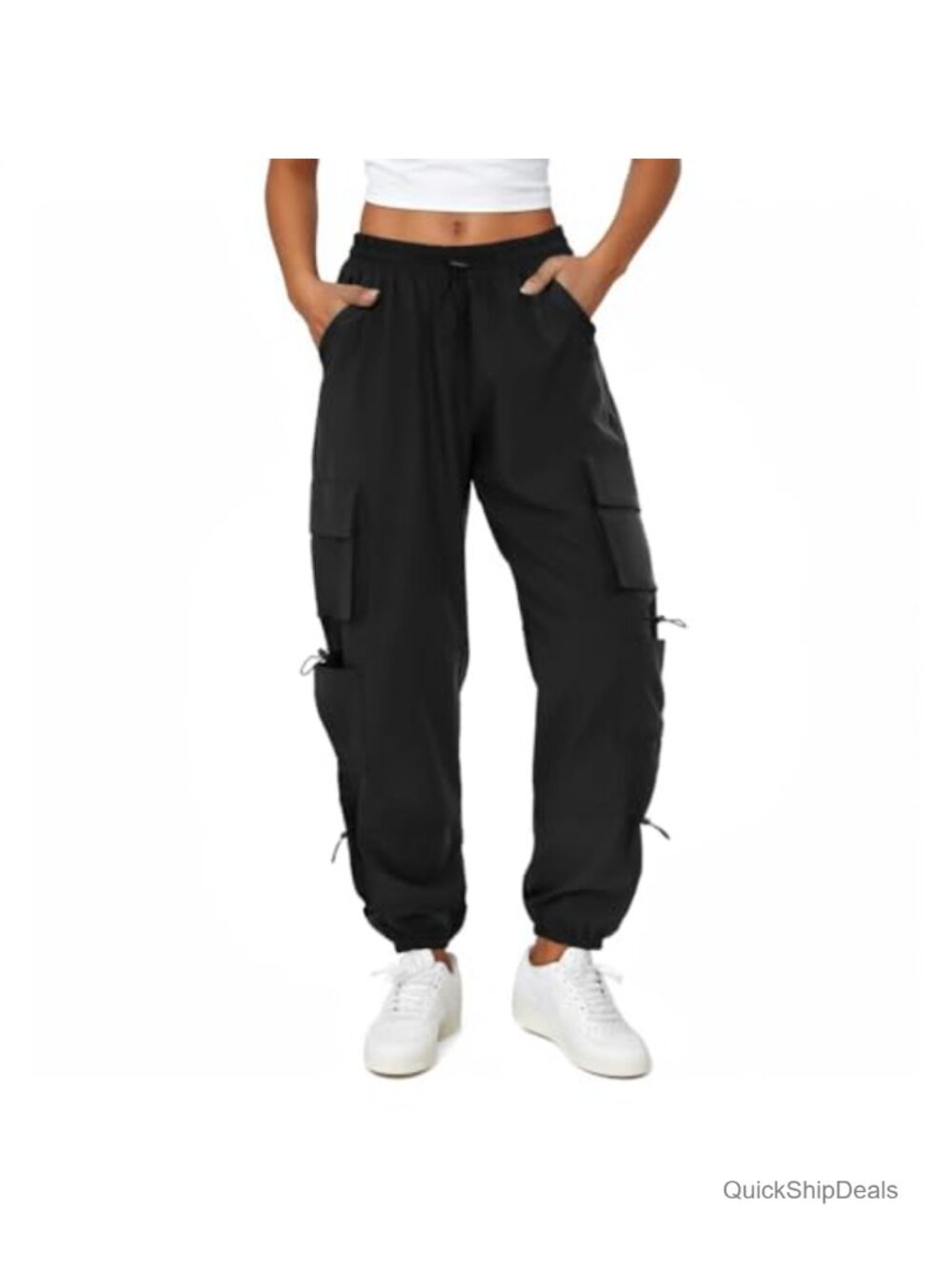 Women's Quick-Dry Waterproof Cargo Pants 6 Pockets